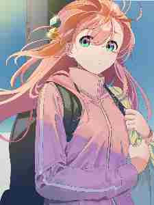 Rock girl comes to me!