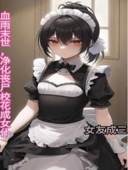 Bloody rain apocalypse, purify zombies, school belle becomes maid
